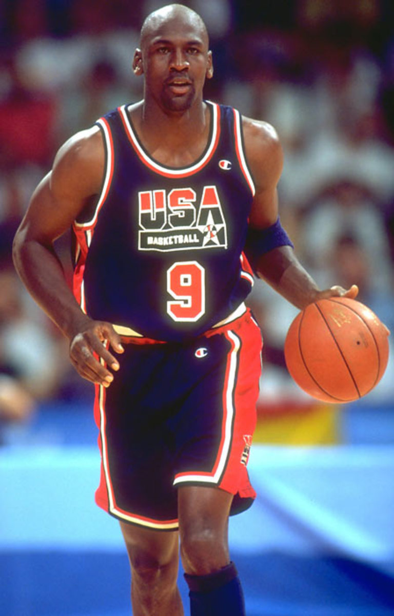 Vintage Champion Team USA Dream Team Michael Jordan Basketball