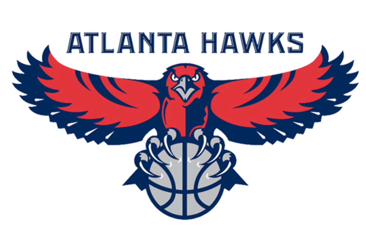 The Hawks' current primary logo. (SportsLogos.Net)