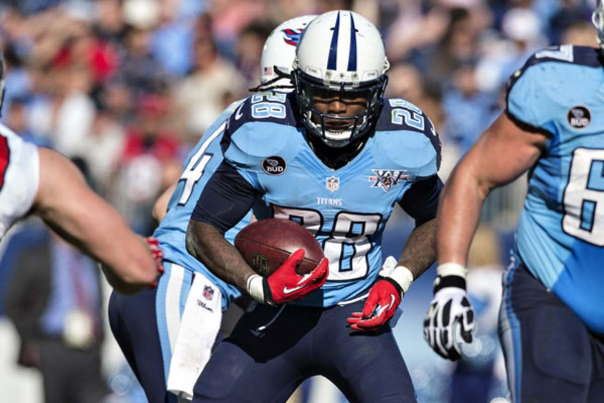 Chris Johnson broke the 2,000 yard plateau in 2009, but hasn't come close since then. (Wesley Hitt/Getty Images)