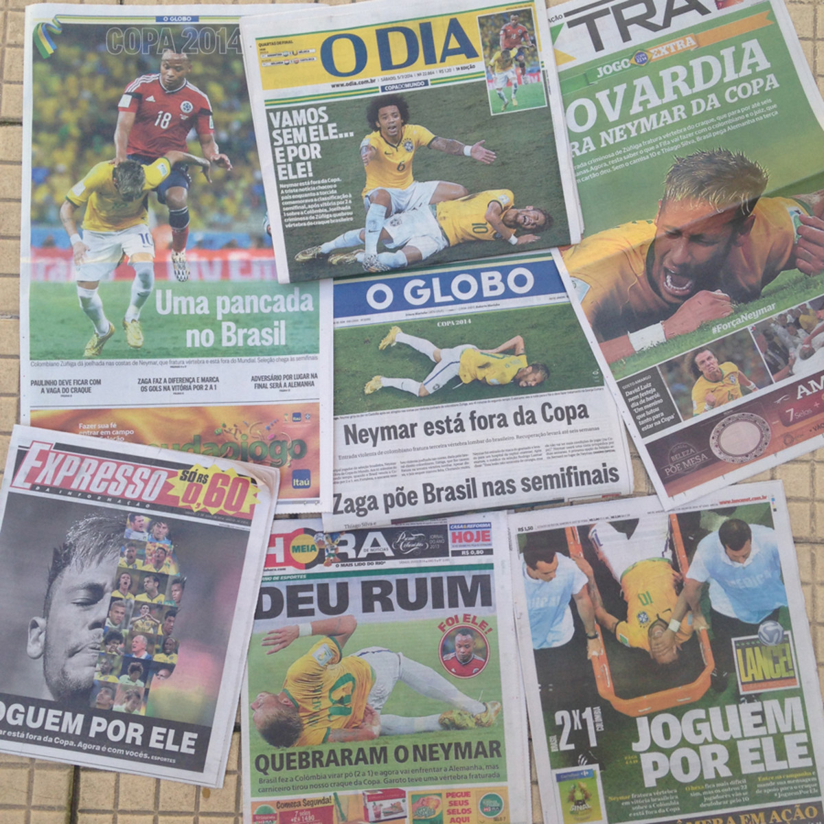 Neymar-Newspapers-All