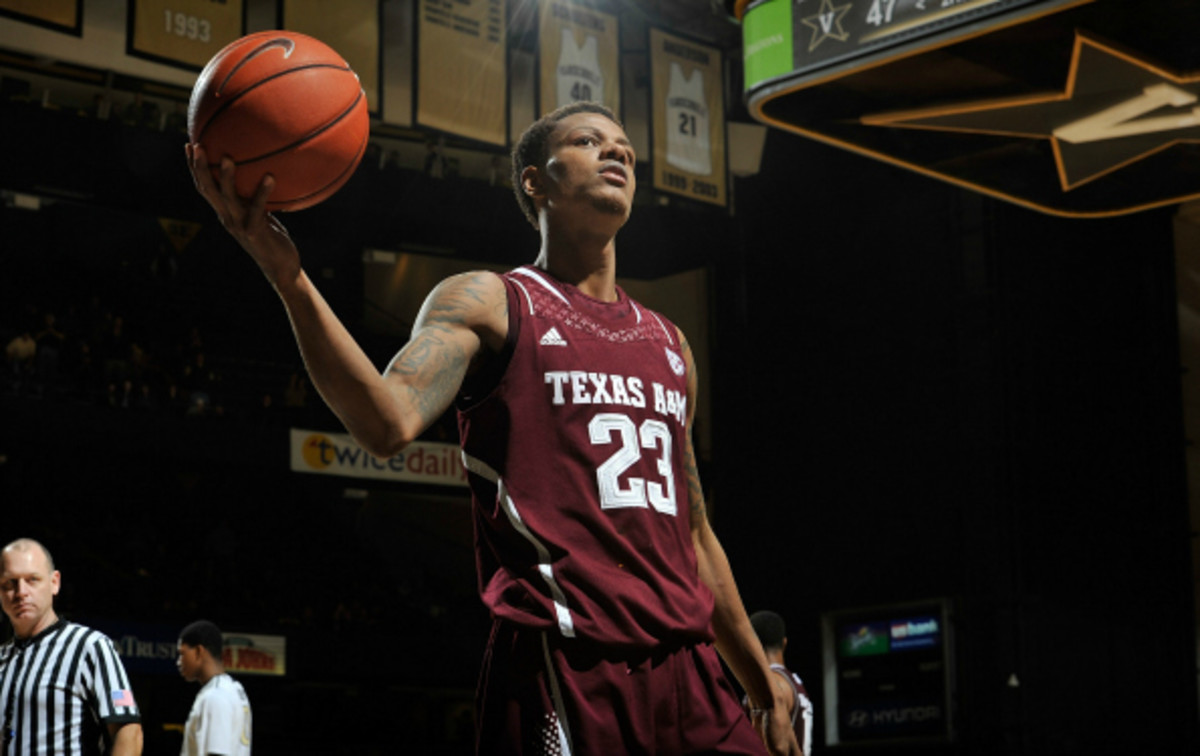 Texas A&M is the third college Jamal Jones has attended. (Fredrick Breedon/Getty Images)