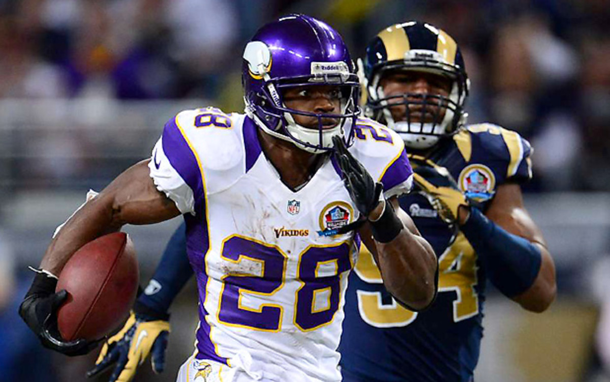 Adrian Peterson Goes Over 2000 Packers vs. Vikings (Week 17, 2012