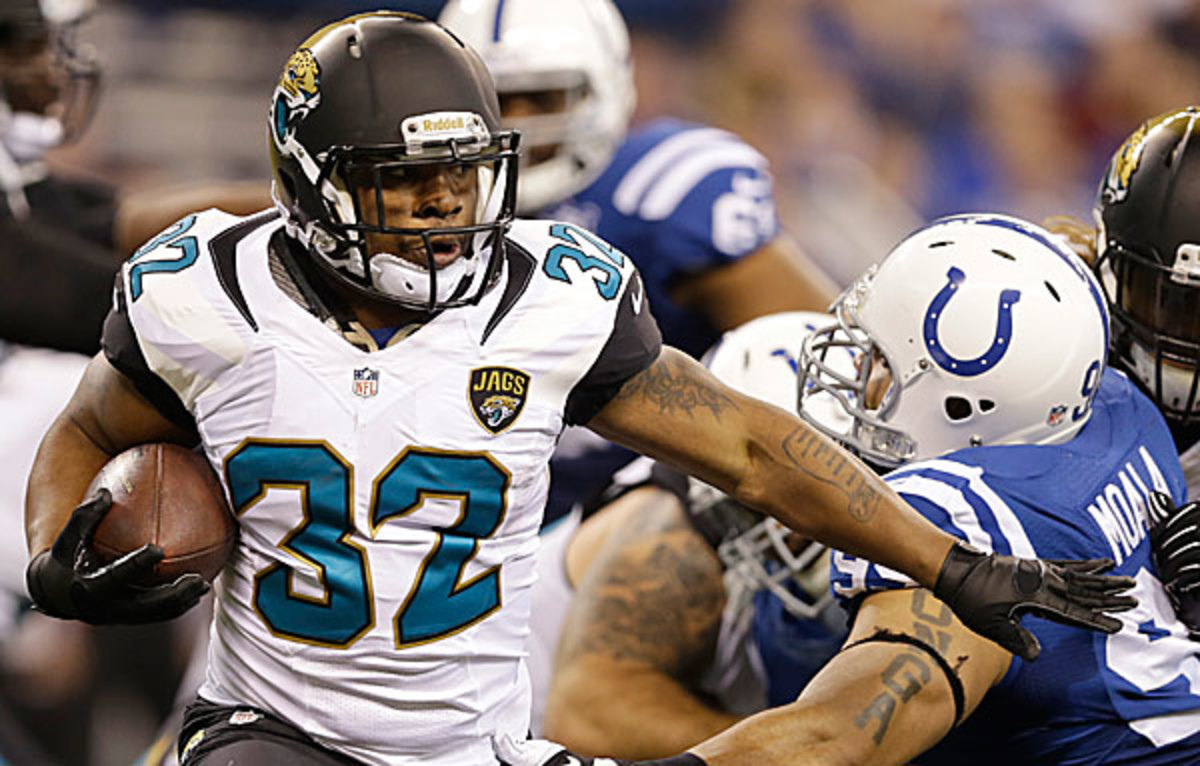 Maurice Jones-Drew's time in Jacksonville might finally be coming to an end. (Michael Conroy/AP)