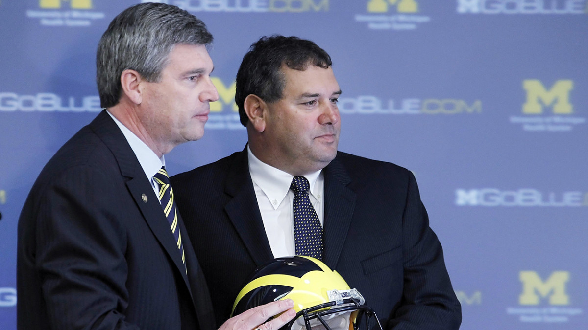 Michigan AD Dave Brandon defends Brady Hoke - Sports Illustrated