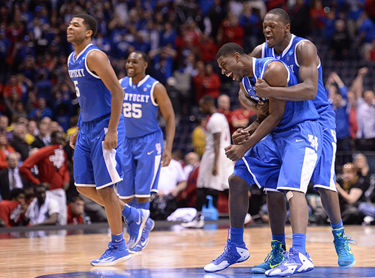 Kentucky's heralded collection of freshman talent has coalesced at the right time (David E. Klutho/SI)