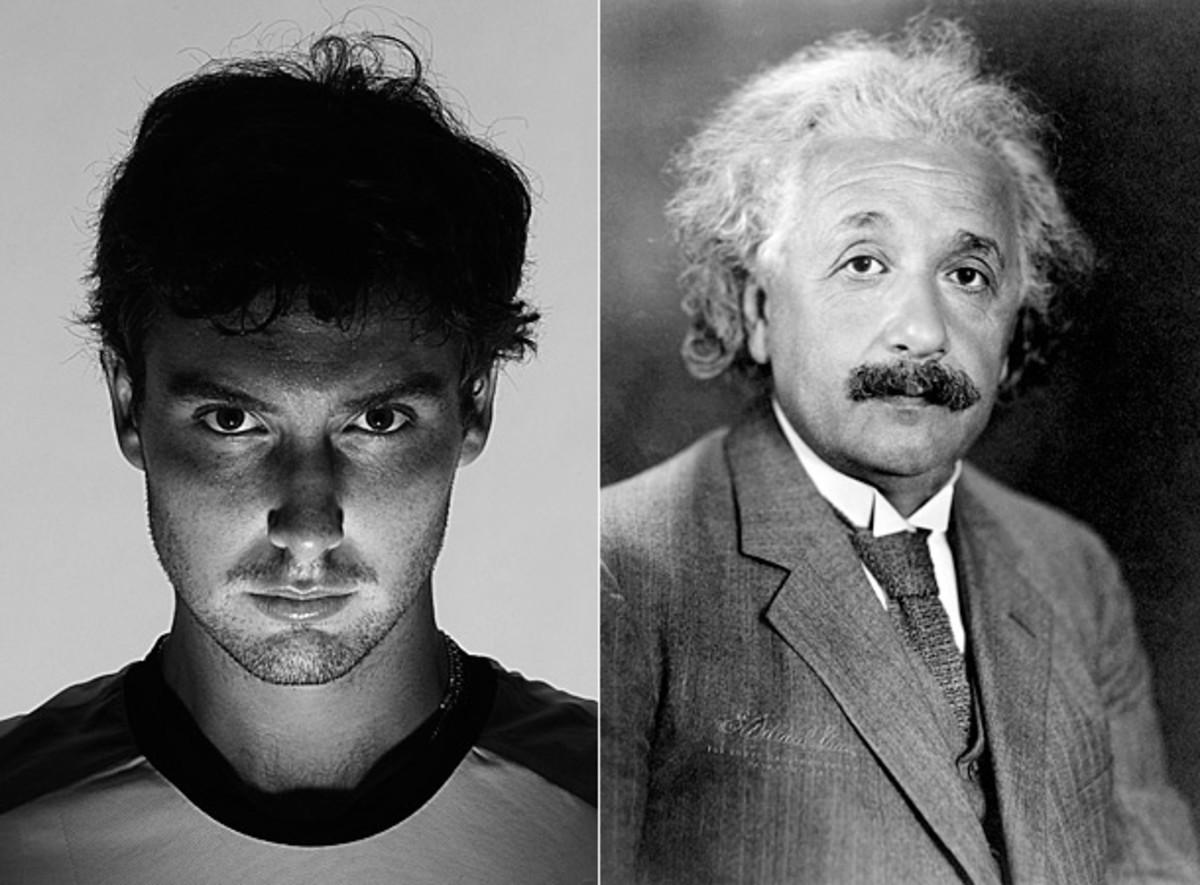 Ernests Gulbis and Albert Einstein