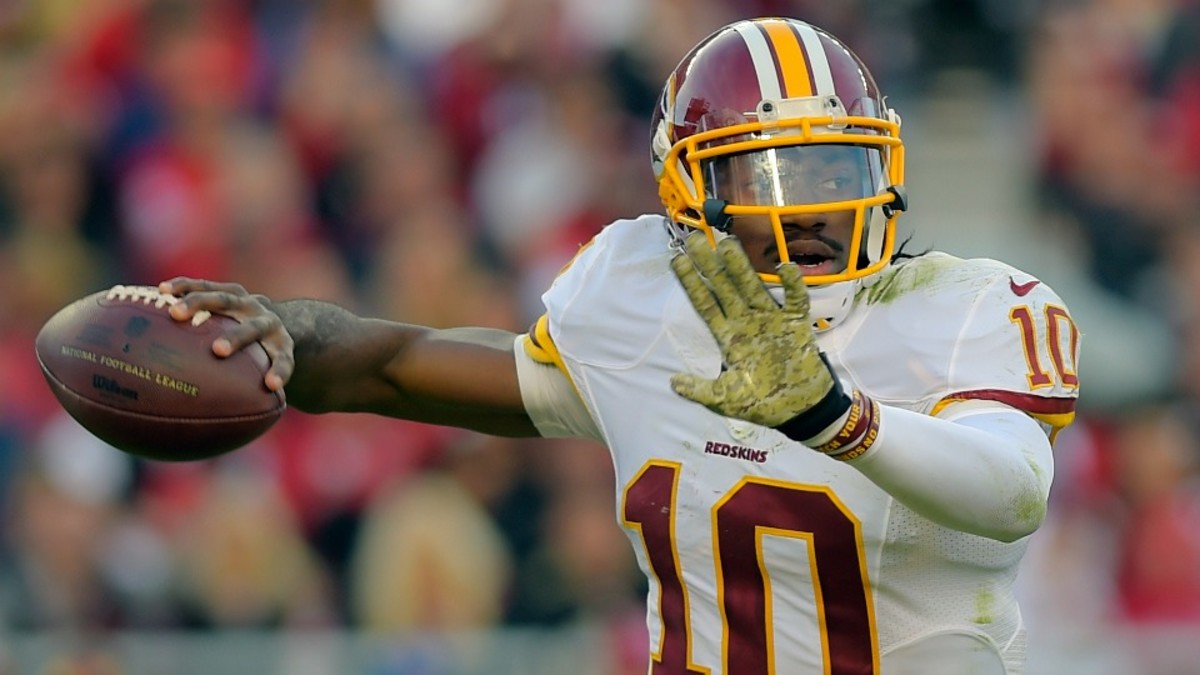 Robert Griffin III practices as Redskins prepare for Eagles