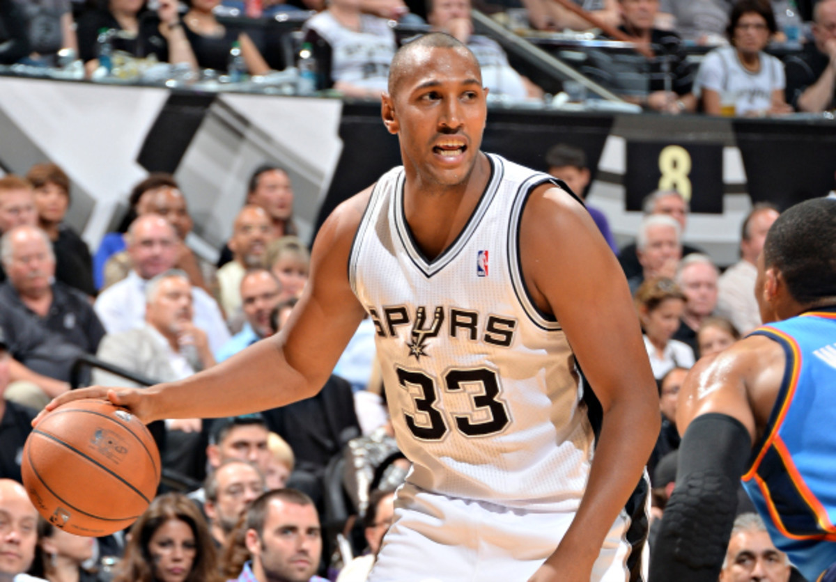 Boris Diaw's influence helped propel the Spurs to a Game 5 win. (Andrew D. Bernstein/NBAE via Getty Images)