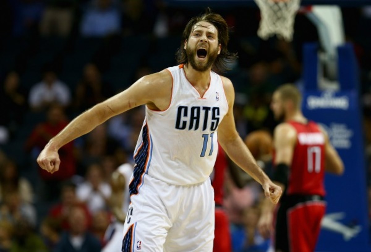 Josh McRoberts started 78 games for Charlotte last season. (Streeter Lecka/Getty Images)