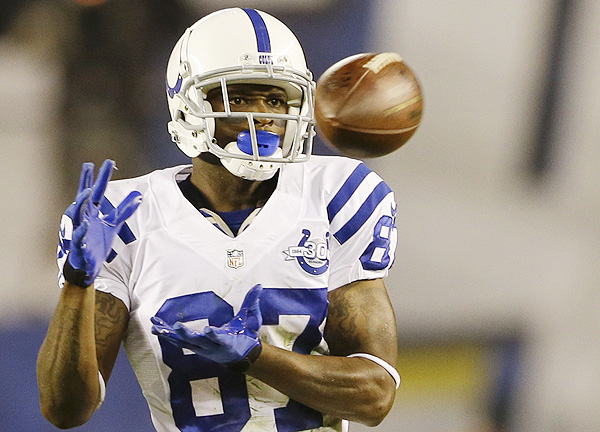 Indianapolis Colts Reggie Wayne makes the best catch of the