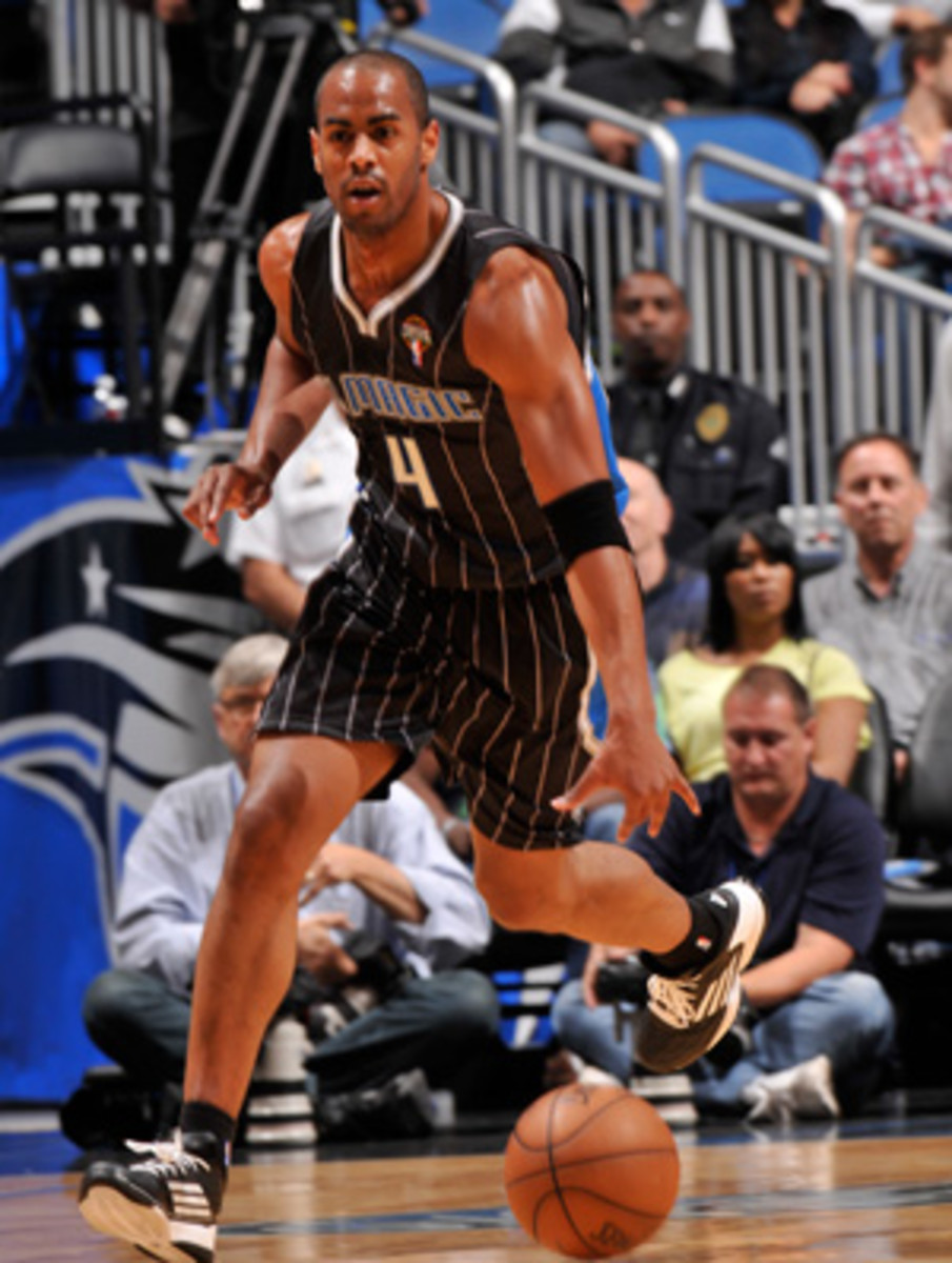 Arron Afflalo is done for the season with a hamstring injury. (Fernando Medina/Getty Images)