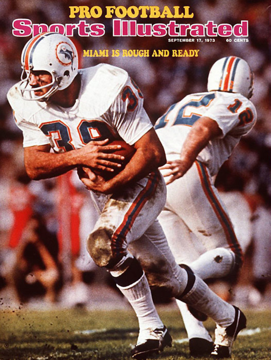 Miami Dolphins Jim Kiick And Larry Csonka Sports Illustrated Cover Metal  Print by Sports Illustrated - Sports Illustrated Covers