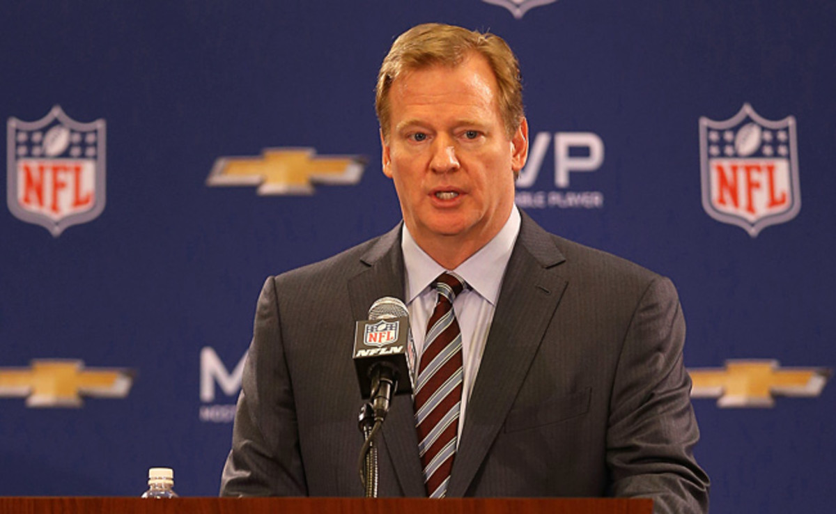 Roger Goodell said he didn't think the blackout would hurt New Orleans' future Super Bowl prospects.