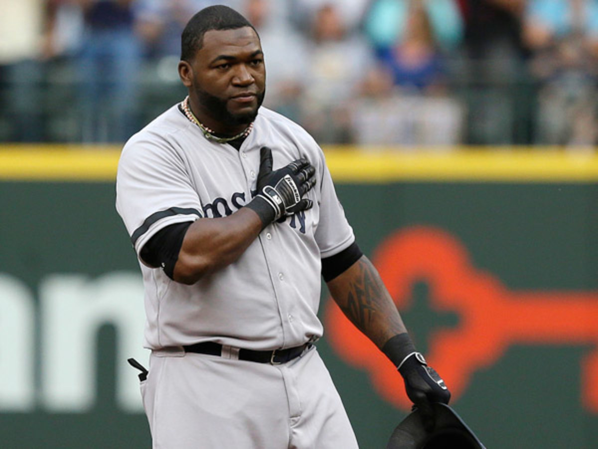 David Ortiz is now the all-time leader in hits at the designated hitter position. (Ted S. Warren/AP)