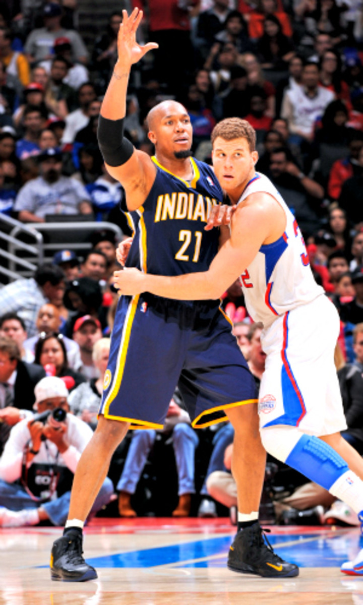 David West has been a crucial element of the Pacers revamped offense. (Andrew D. Bernstein/NBAE via Getty Images)