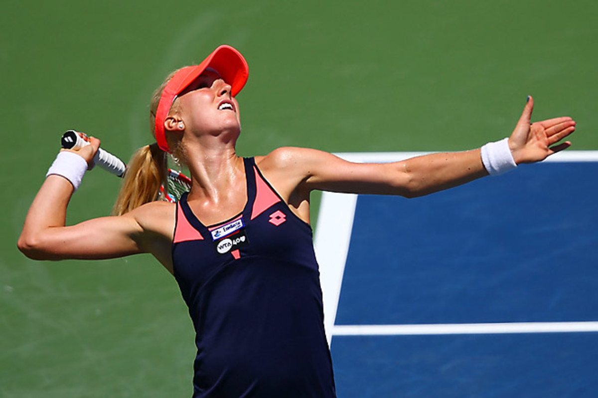 Radwanska, ranked No. 39, has five top-20 wins this season after defeating 16th-ranked Jankovic. 