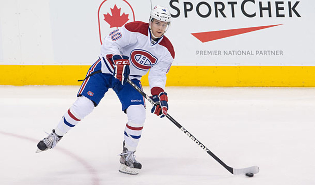 Nathan Beaulieu of the Montreal Canadiens