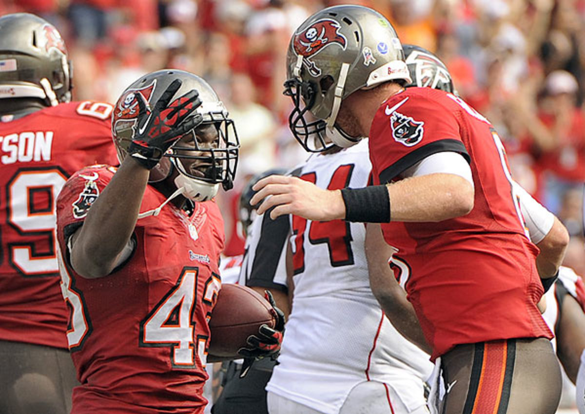 The future suddenly looks bright in Tampa Bay with Bobby Rainey (left) and Mike Glennon emerging. 