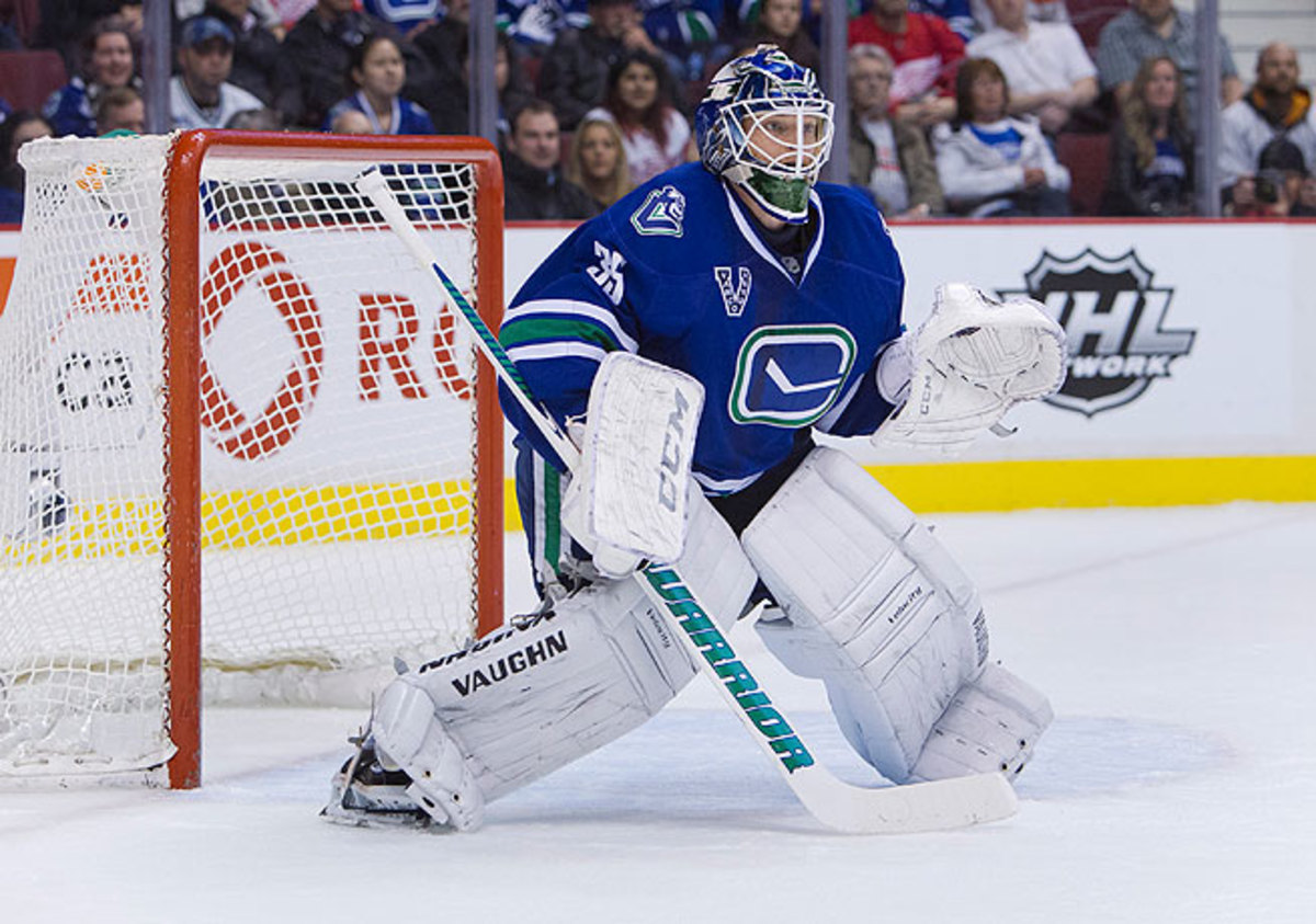 Cory Schneider was slated to be Vancouver's playoff starter, but his availability is still in doubt.