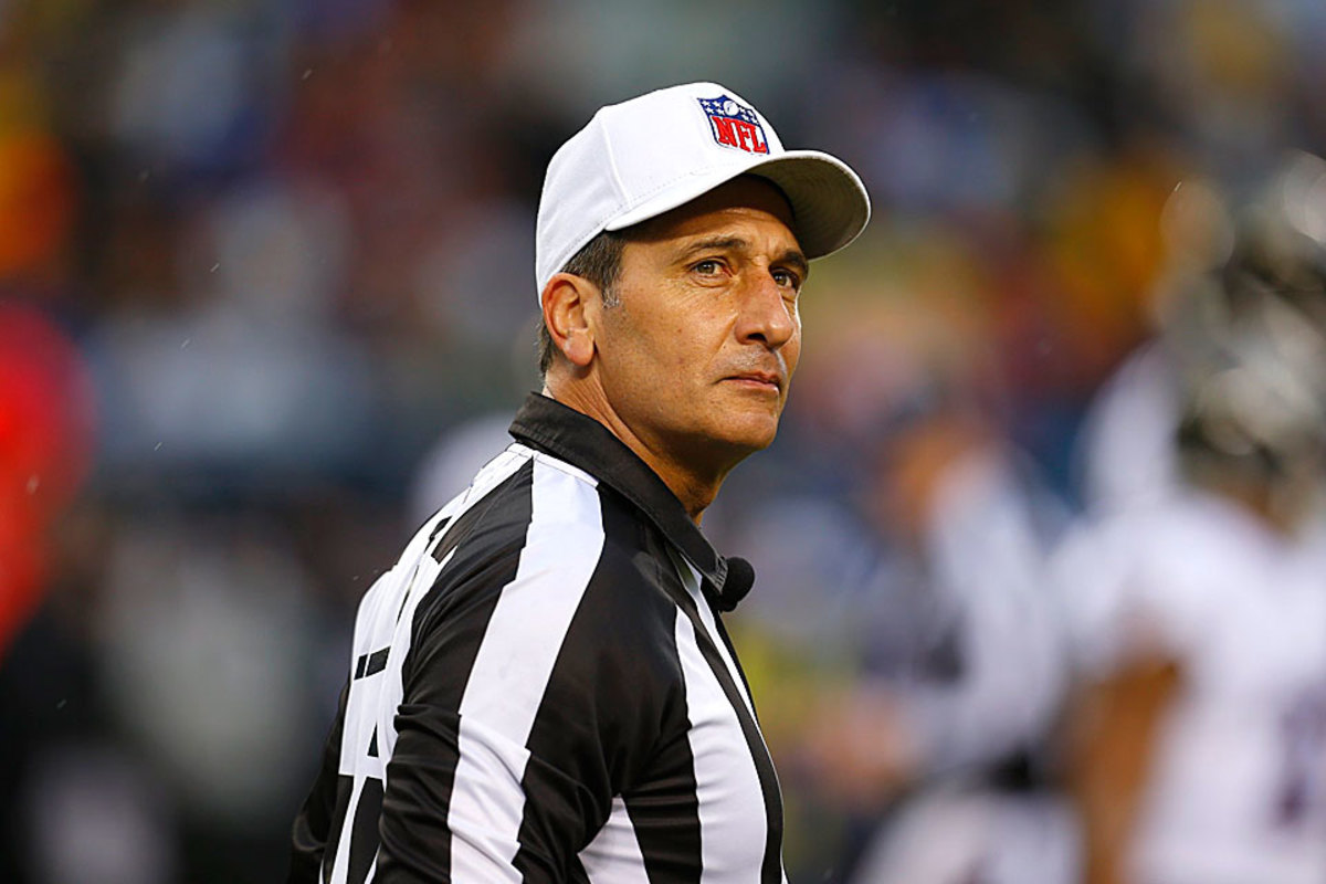 CBS rules analyst Steratore said holding should have been called