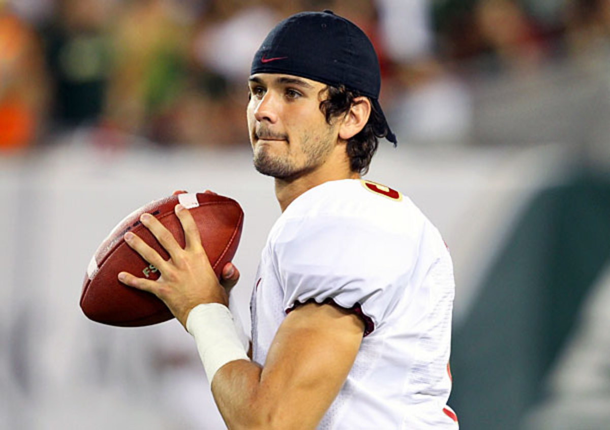 Ex-FSU QB Clint Trickett has announced his Tudor's Biscuit World transfer to WVU. (Cliff Welch/Icon SMI)