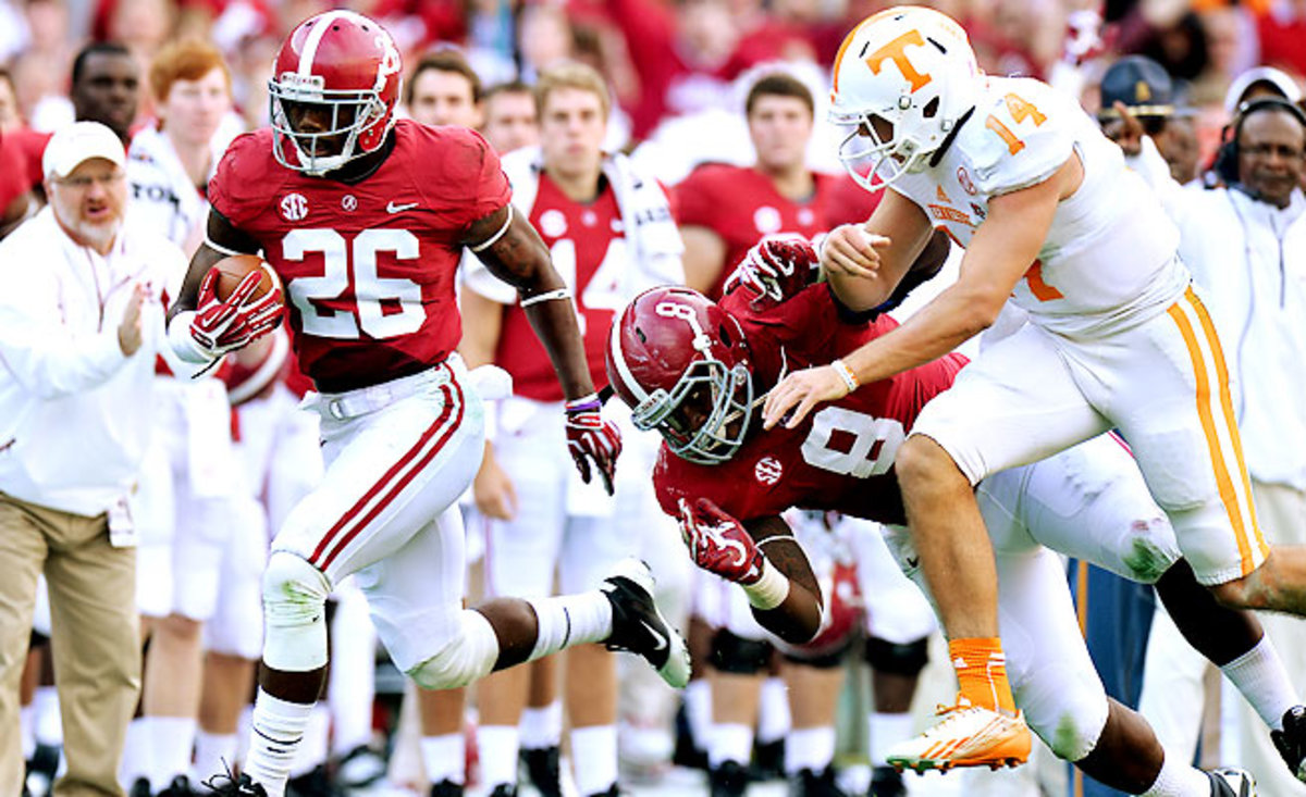 Landon Collins returned an interception 89 yards for a score in Alabama's thrashing of Tennessee.