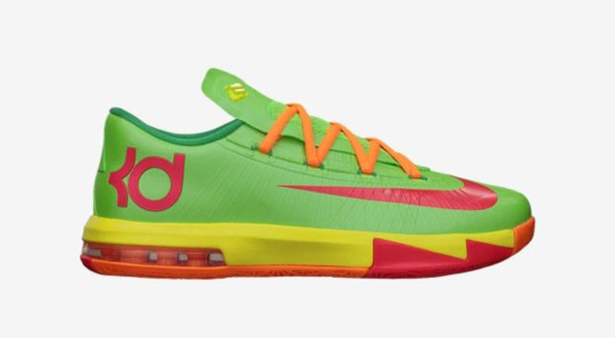 Kevin Durant's New Nike Kids' Shoe Looks Like a Pack of Tropical Starbursts  - Sports Illustrated