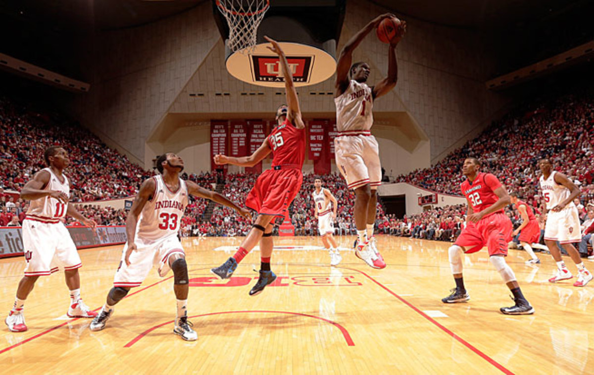 Noah Vonleh ranks second among true freshmen with 10.4 rebounds per game.