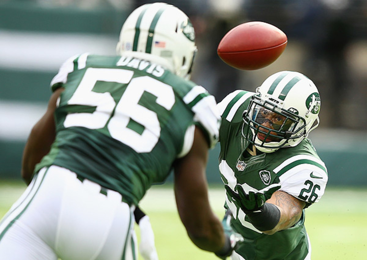 The Jets defense grabbed two interceptions during New York's 26-20 win over New Orleans.