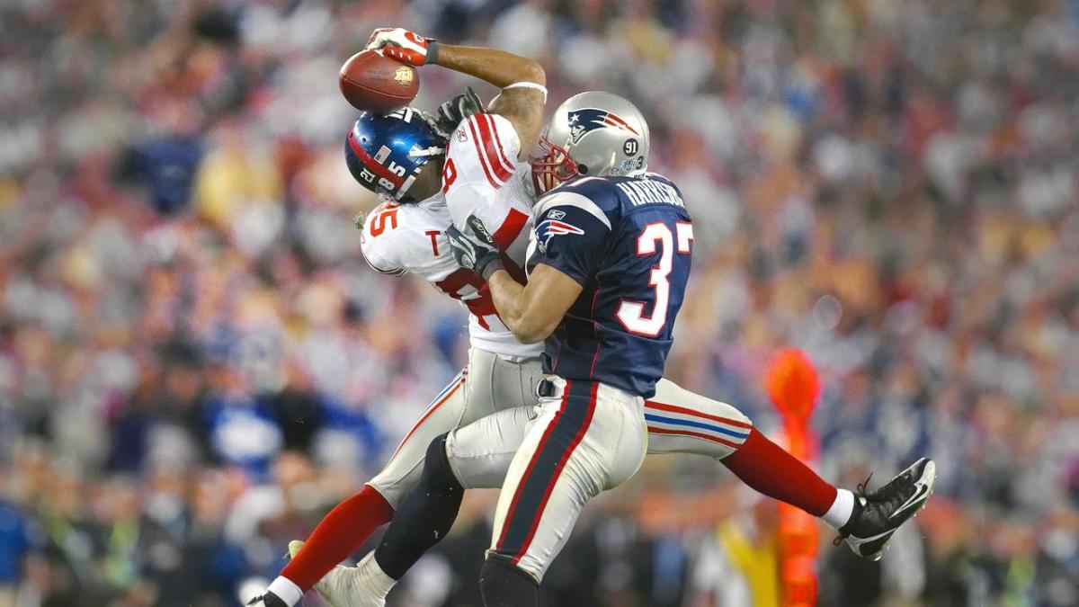 David Tyree helmet catch vs. Patriots in Super Bowl 42 - Sports Illustrated