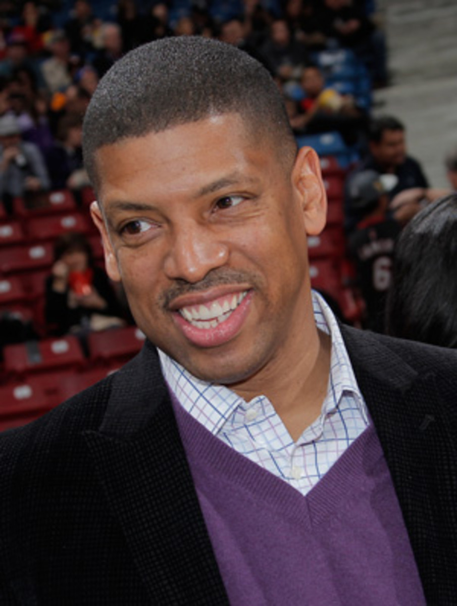 Sacramento Mayor Kevin Johnson is continuing the fight to keep the Kings even with the odds against him. (Rocky Widner/Getty Images)