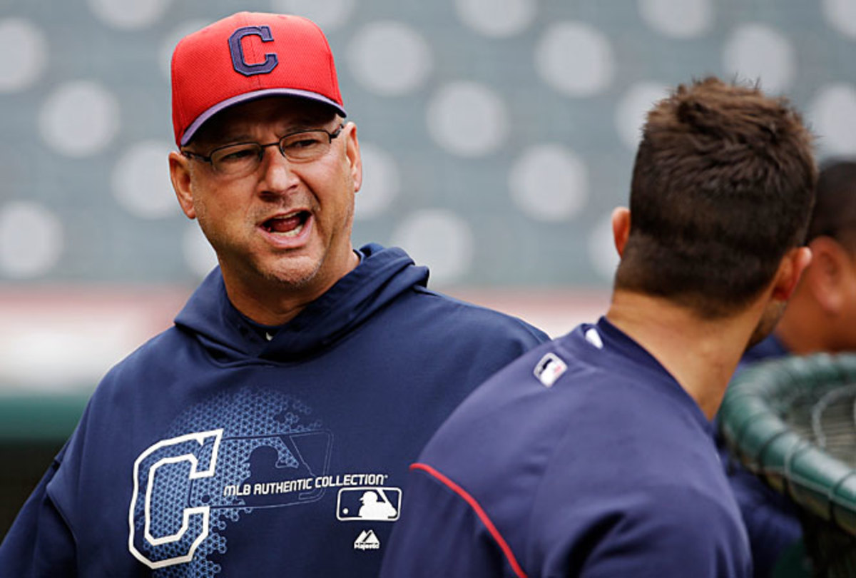 Terry francona indians on sale jersey