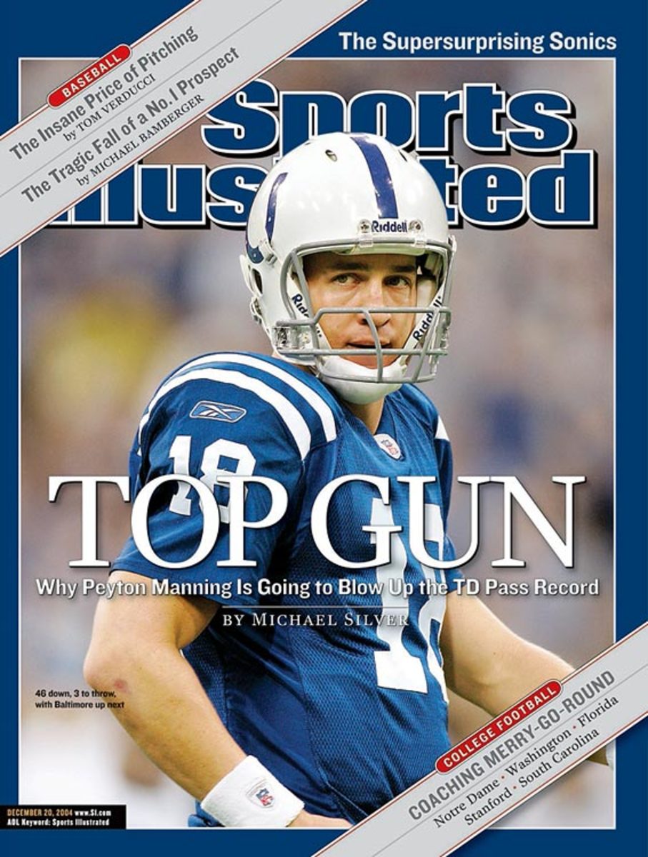 photo of manning, decker, welker, Wes Welker, Peyton Manning Appear on  Sports Illustrated Fantasy Cover