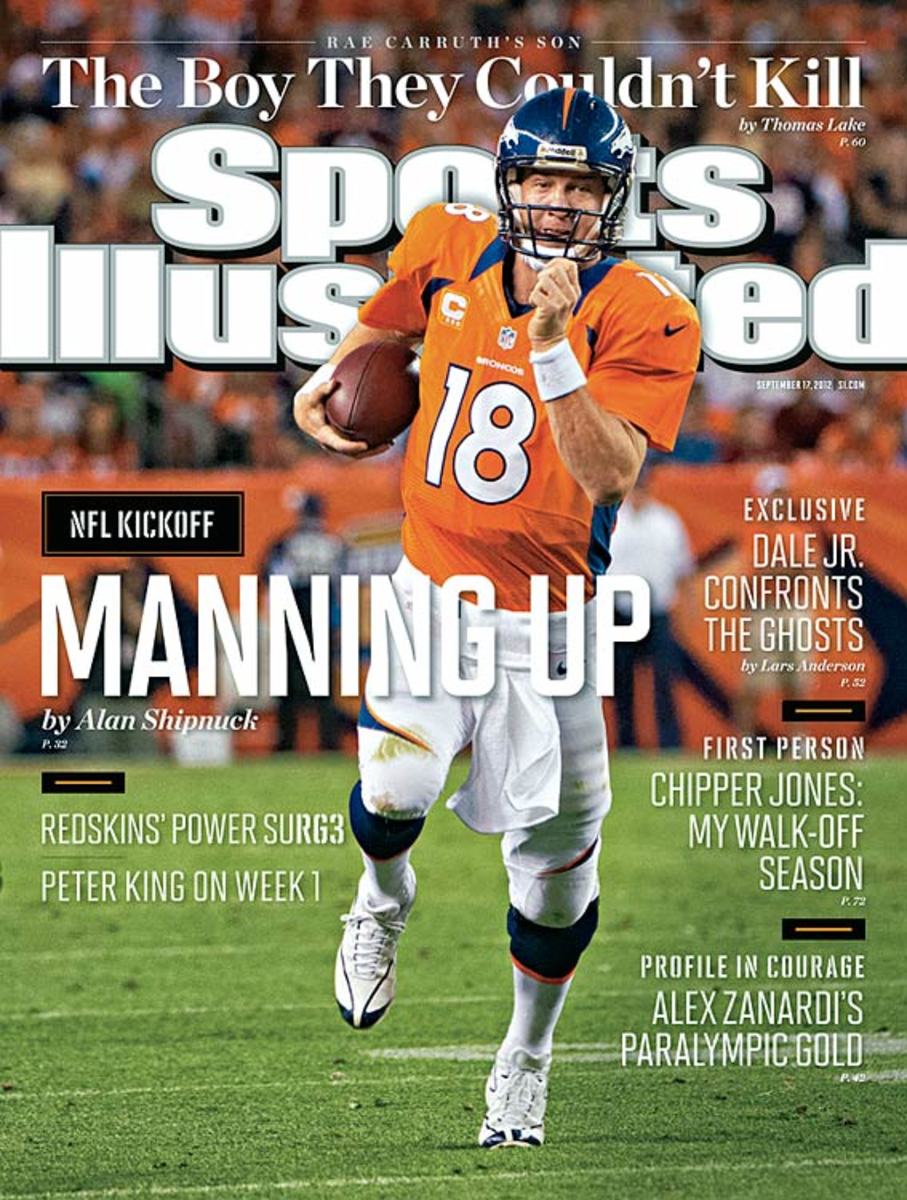 AFC Championship Game: Tom Brady, Peyton Manning on SI cover - Sports  Illustrated