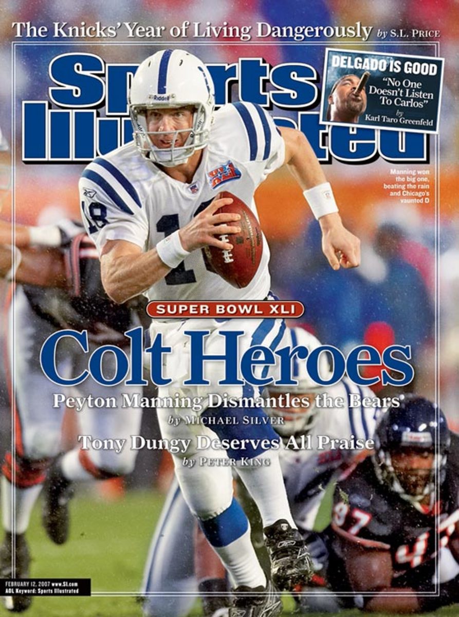 University Of Tennessee Qb Peyton Manning Sports Illustrated Cover