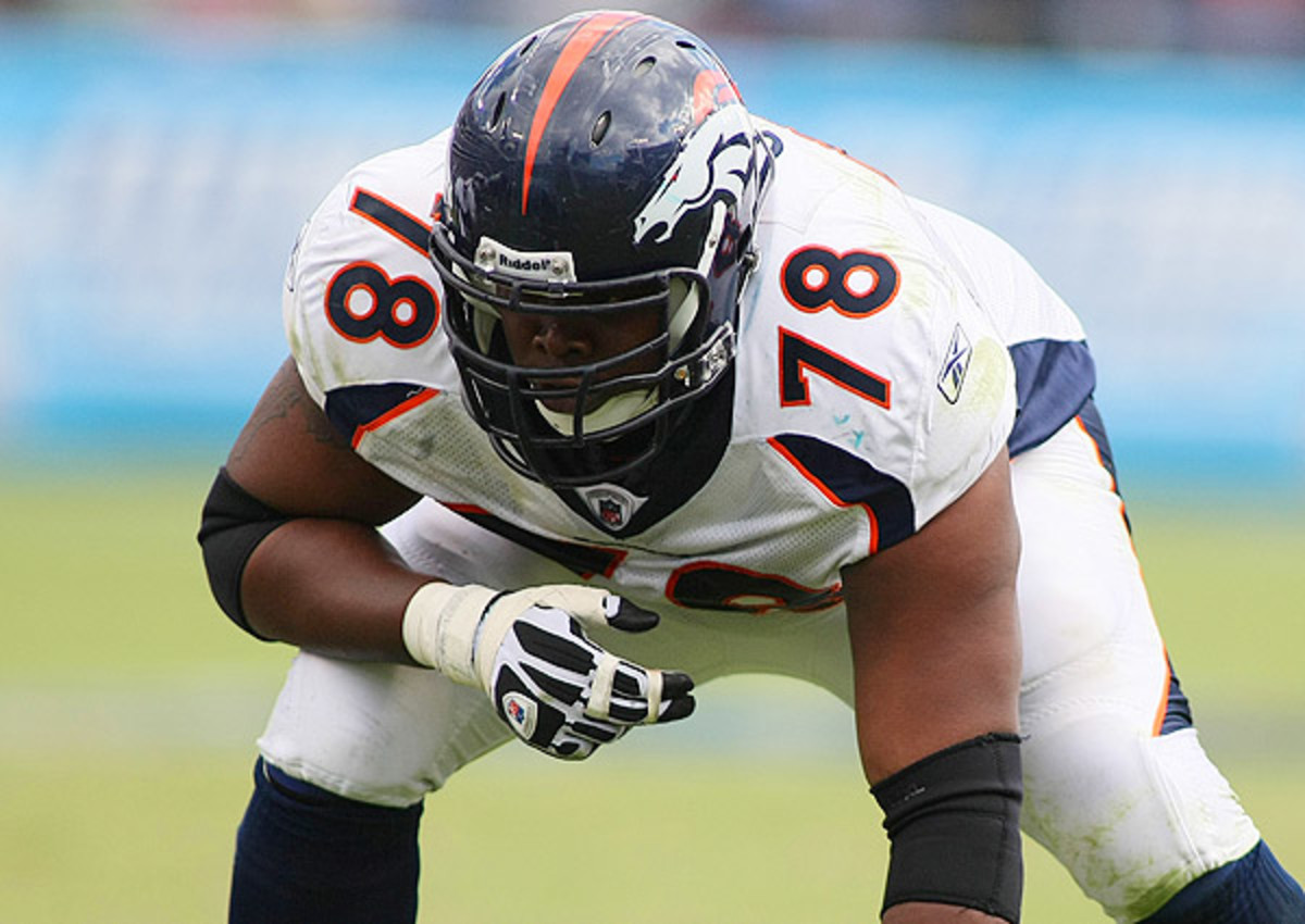 The Broncos signed Ryan Clady to a five-year extension in July. 