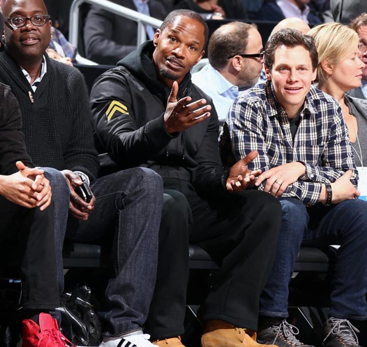 Celebrities at NBA Games 