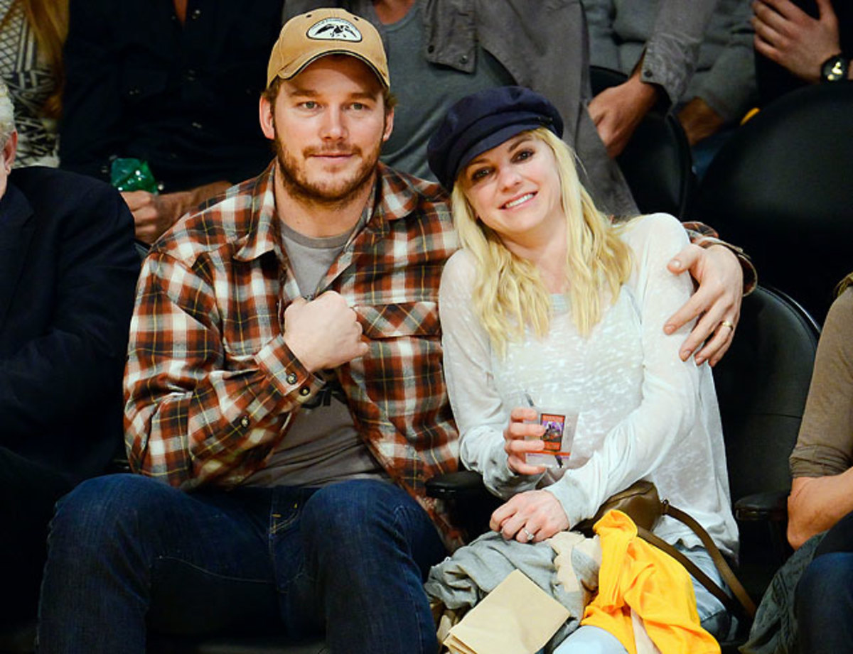 Chris Pratt and Anna Faris