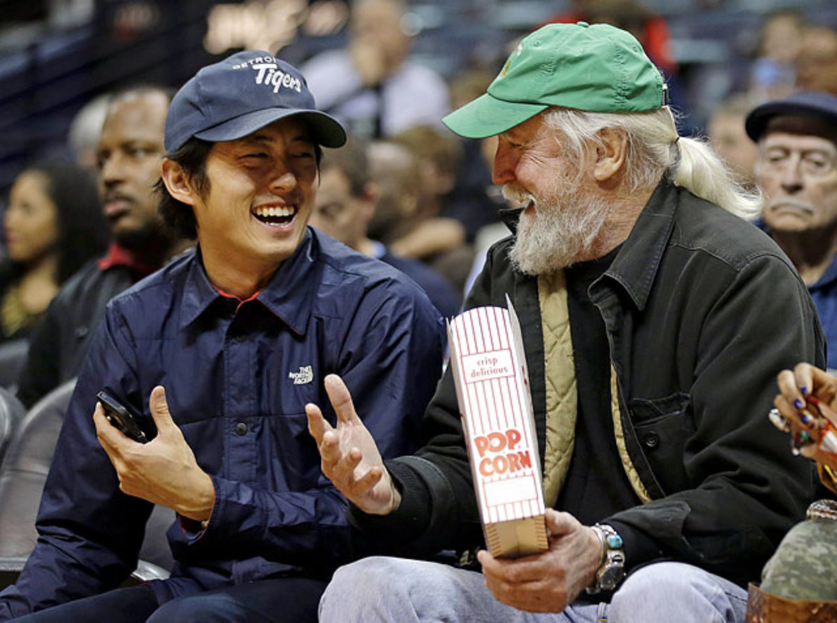 Steven Yeun and Scott Wilson