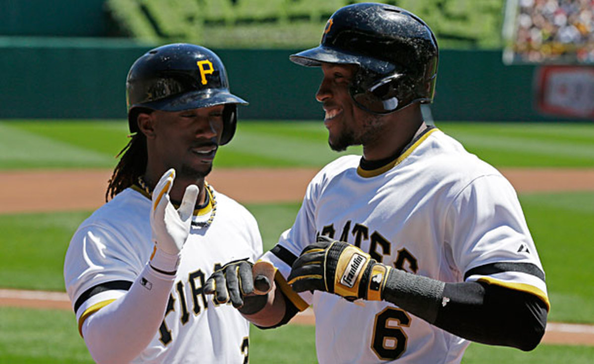 Andrew McCutchen and Starling Marte, Pirates