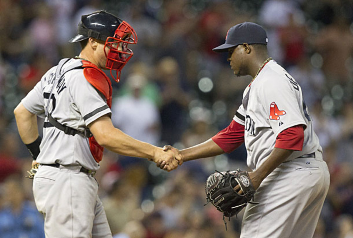 Ryan Lavarnway and Rubby De La Rosa