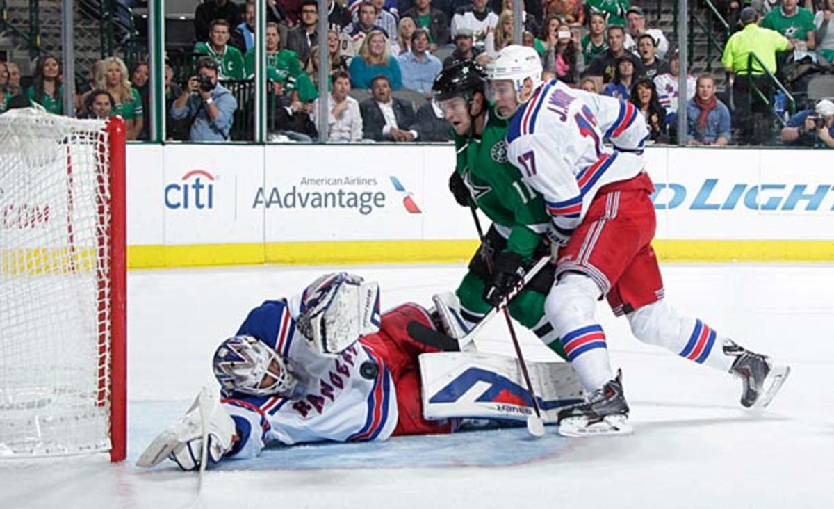 Henrik Lundqvist was brilliant against the Dallas Stars.