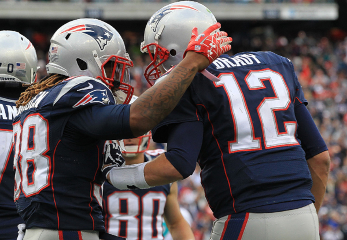 Brady and the Pats overcome scoreless first half to beat the Dolphins, 27-24