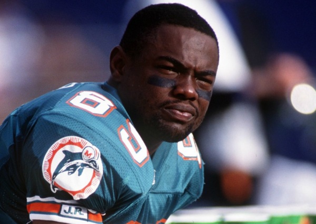 Mark Duper played 11 seasons with the Dolphins. (Stephen Dunn/Getty Images)