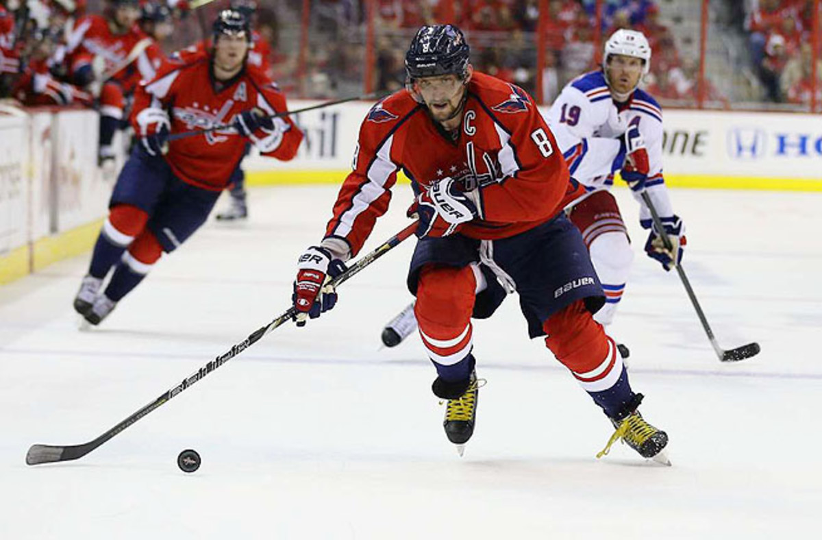 Alex Ovechkin beat out Pittsburgh's Sidney Crosby and John Tavares of the New York Islanders.