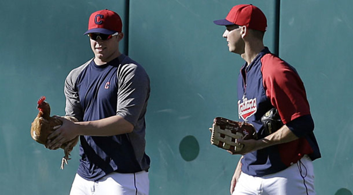 Cody Allen and Rich Hill, Indians