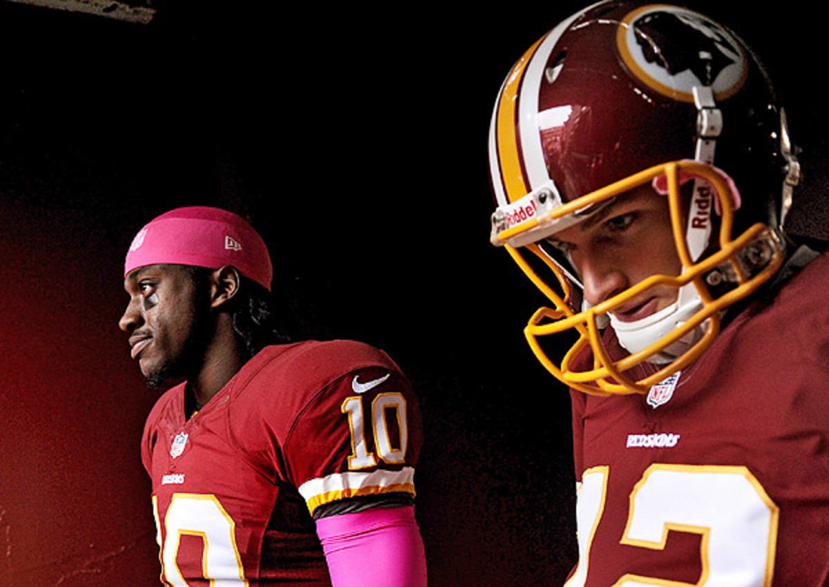 Kirk Cousins may start Week 1, but the Redskins put RG3 on the tickets