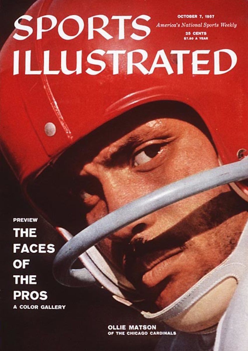 John David Crow Of The St. Louis Cardinals Sports Illustrated Cover Art  Print by Sports Illustrated - Sports Illustrated Covers