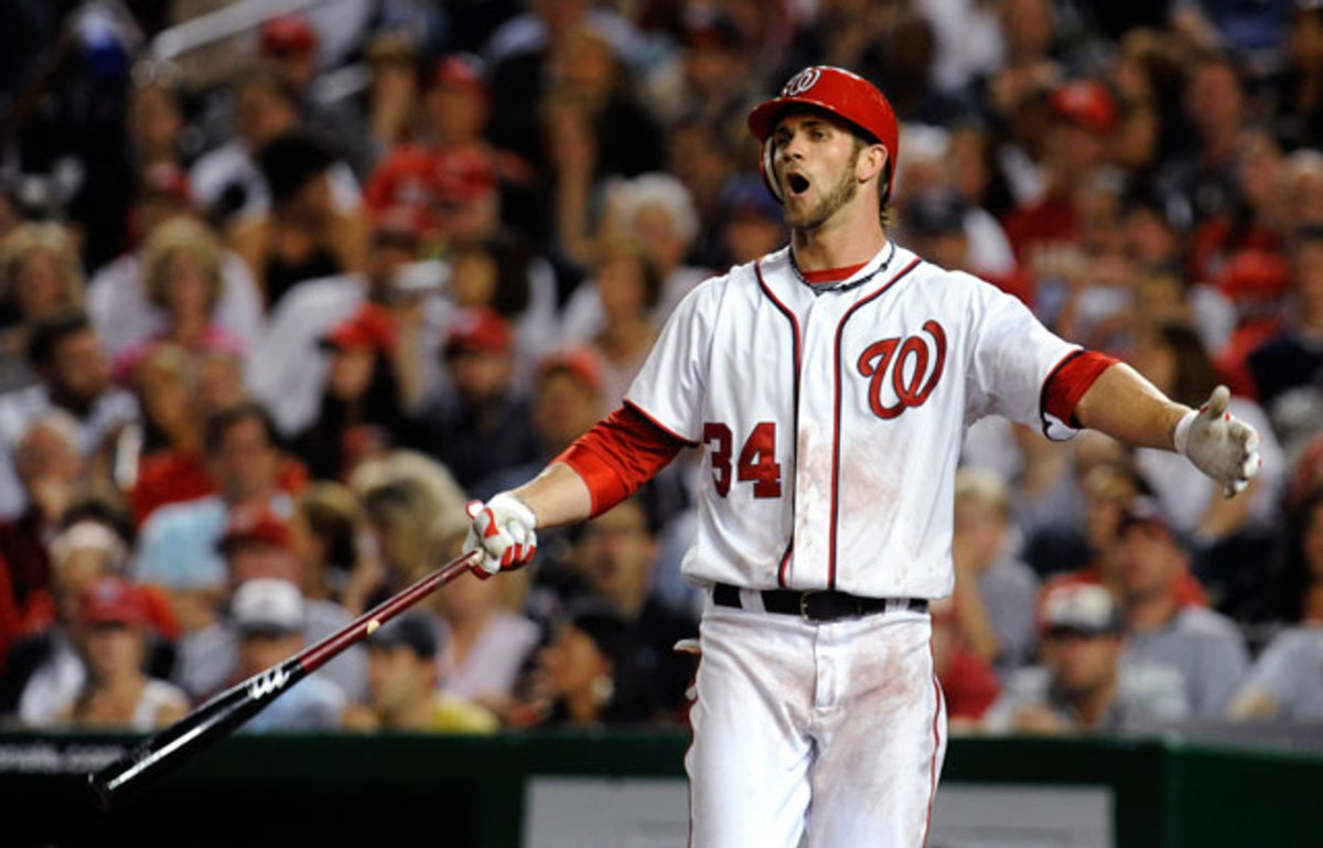 Bryce Harper Had the Most Bizarre Strikeout Of the Year, and Fans Were  Baffled - Sports Illustrated