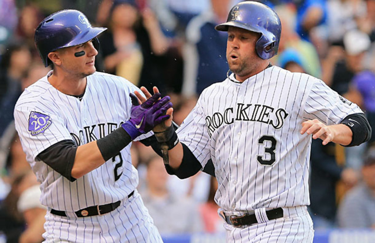 Troy Tulowitzki and Michael Cuddyer, Rockies